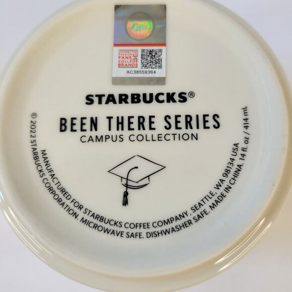 Starbucks Fresno State Bulldogs 14oz Mug Been There Series Campus Collection Box - Picture 5 of 13